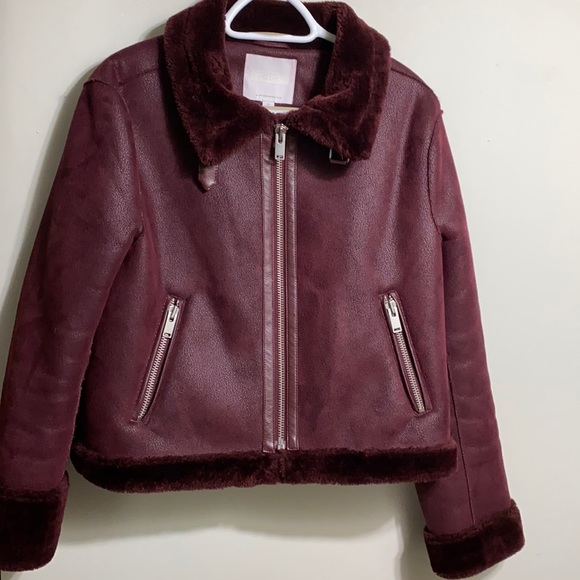 Anthropologie Faux Suede Moto Jacket - Picture 11 of 13